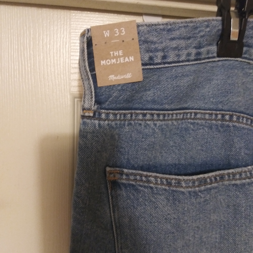 The Momjean, W 33, Madewell, NWT - Picture 8 of 9